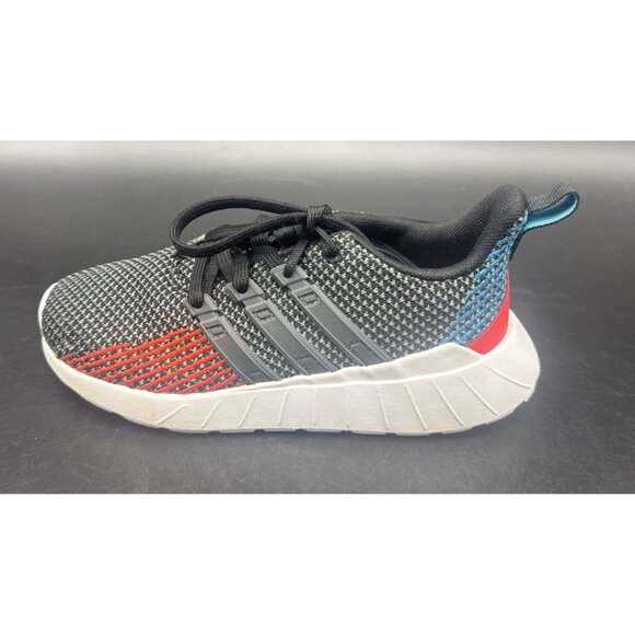 Adidas Questar Flow Big Kids Youth Sz 1 Unisex Multicolored Sneaker Tennis Shoe - Picture 5 of 14